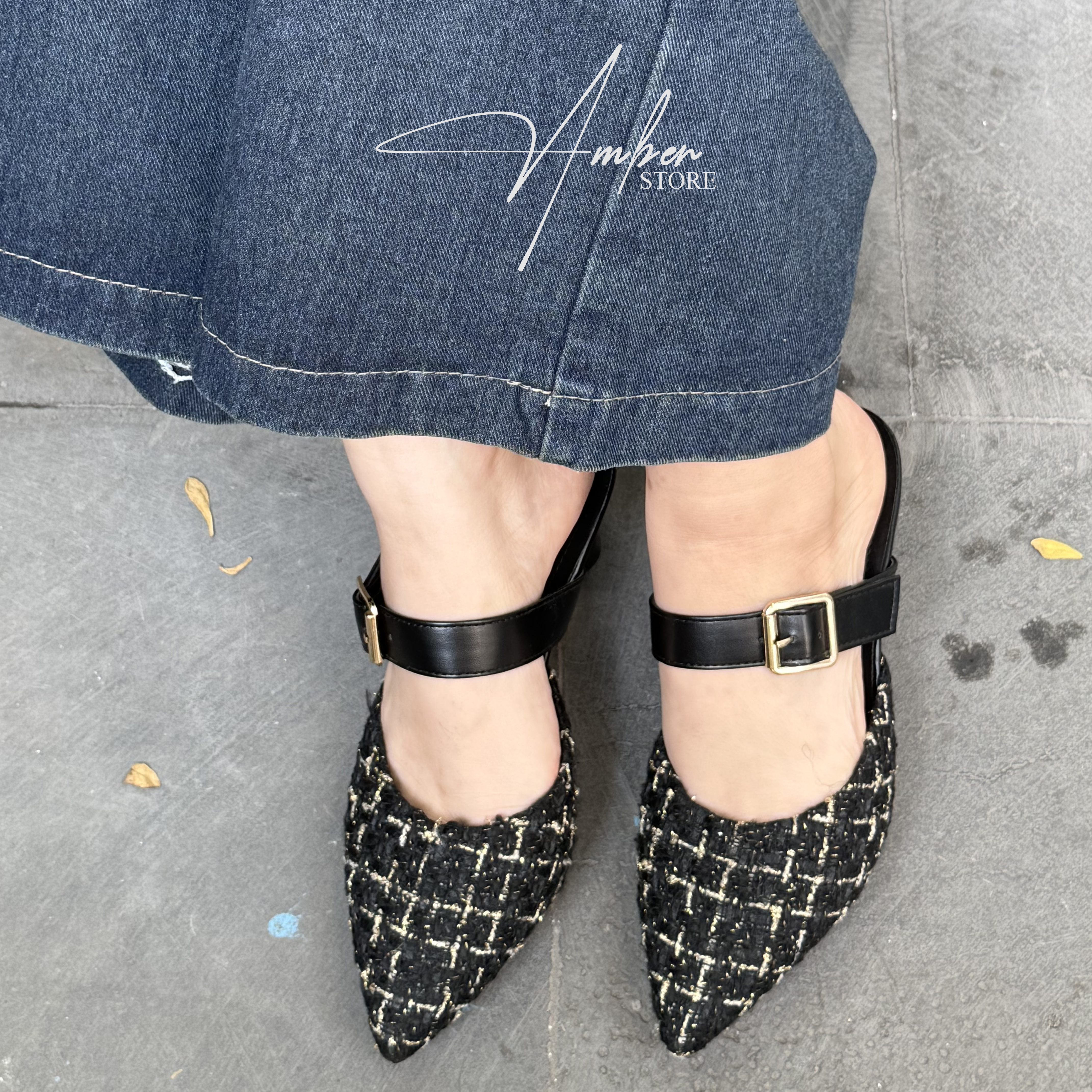 Giày Cao Gót Phối Kiểu Gót Tròn Sang Chảnh - CG02_thumbnail_10