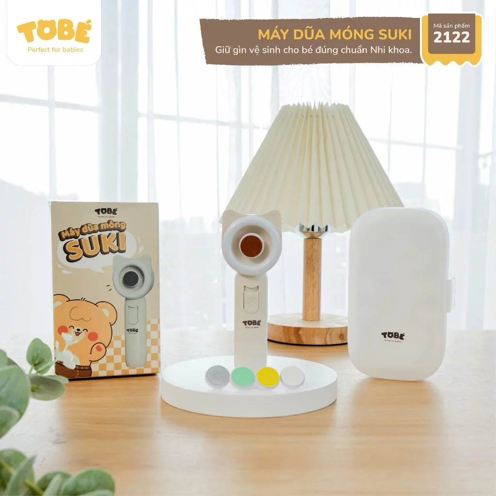 Máy dũa móng Suki (White) TOBE_thumbnail_0