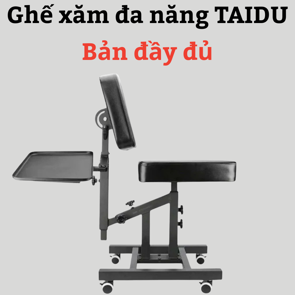 Ghế xăm đa năng TAIDU bản đầy đủ