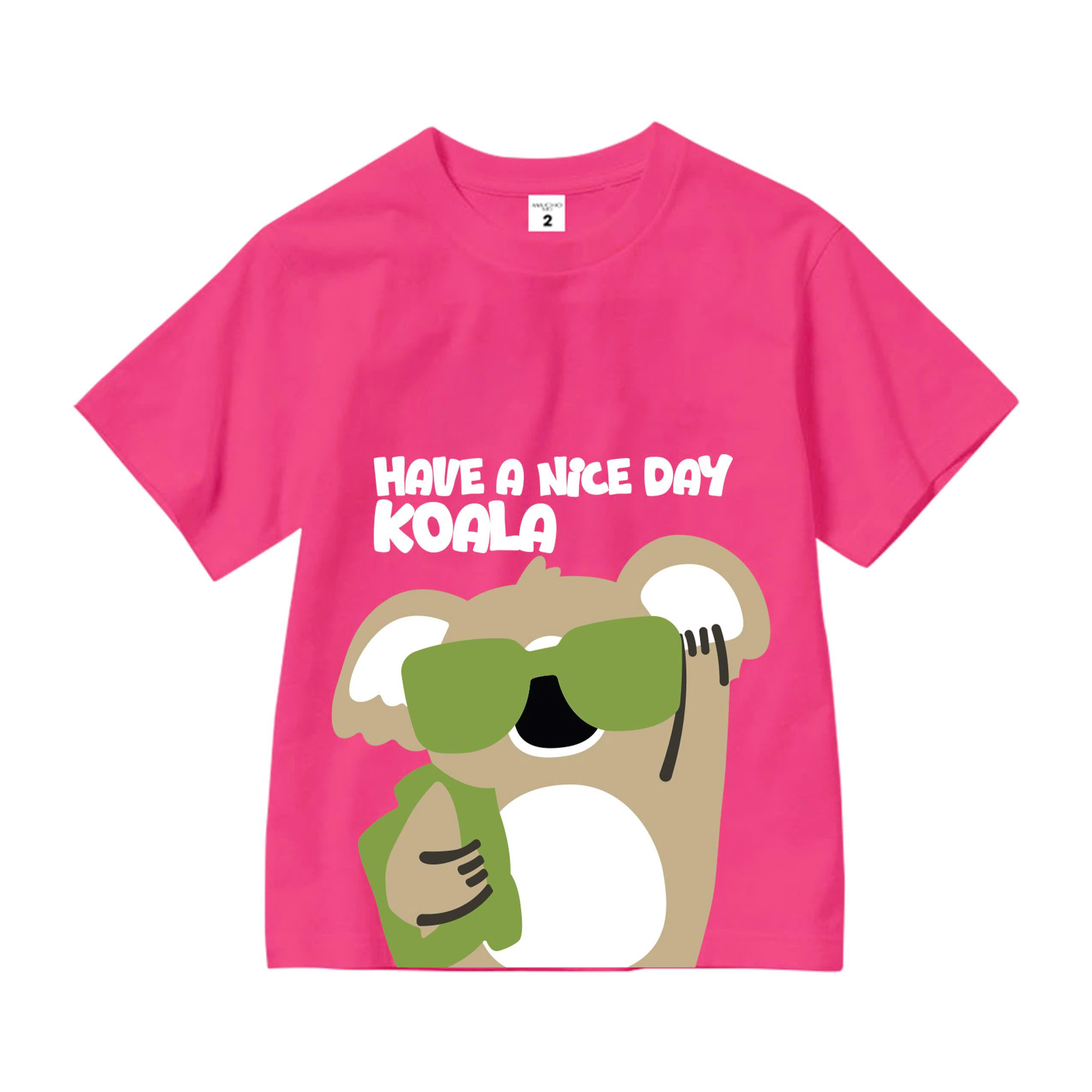 Áo thun form rộng in họa tiết dễ thương cho bé AED2305 Miucho Kid vải cotton thoáng mát mềm mại_thumbnail_11