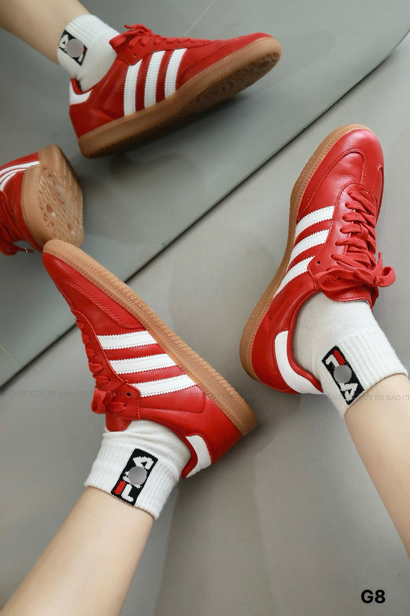 G8 GIÀY NỮ ĐỎ