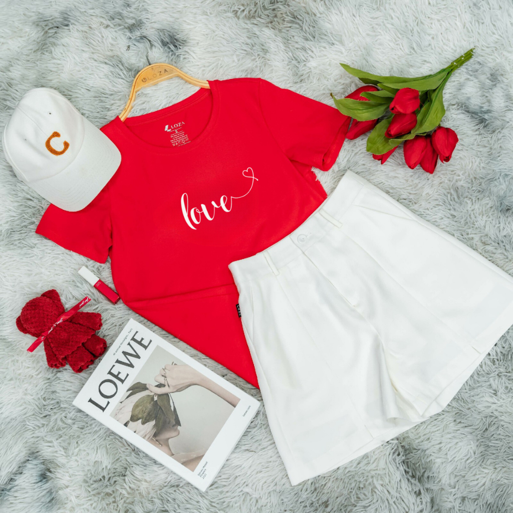 [Form Vừa] Áo phông nữ form vừa in hình - Áo phông nữ Loza G0291_thumbnail_0