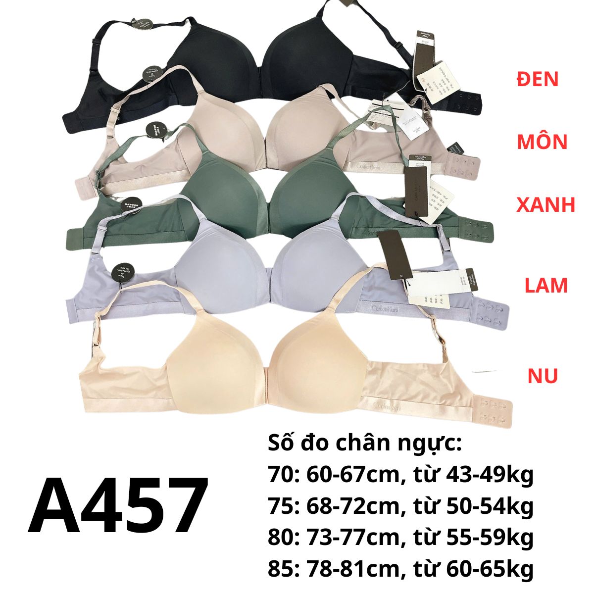 A457 - ÁO NGỰC SU