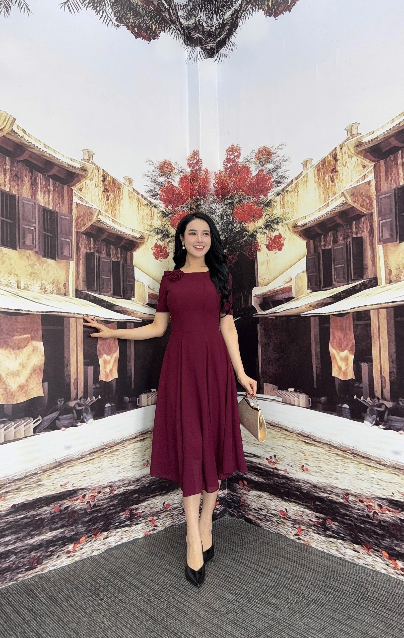 Đầm xòe - Y2001 - Thương hiệu Zonbig