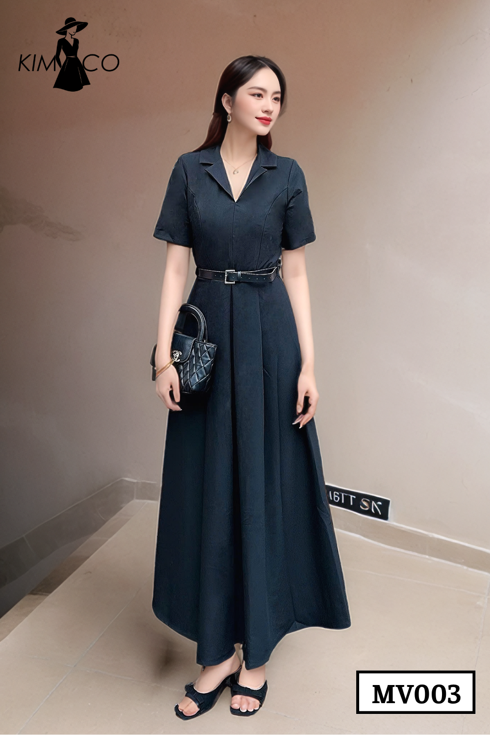 Đầm Lammy Black - MV003