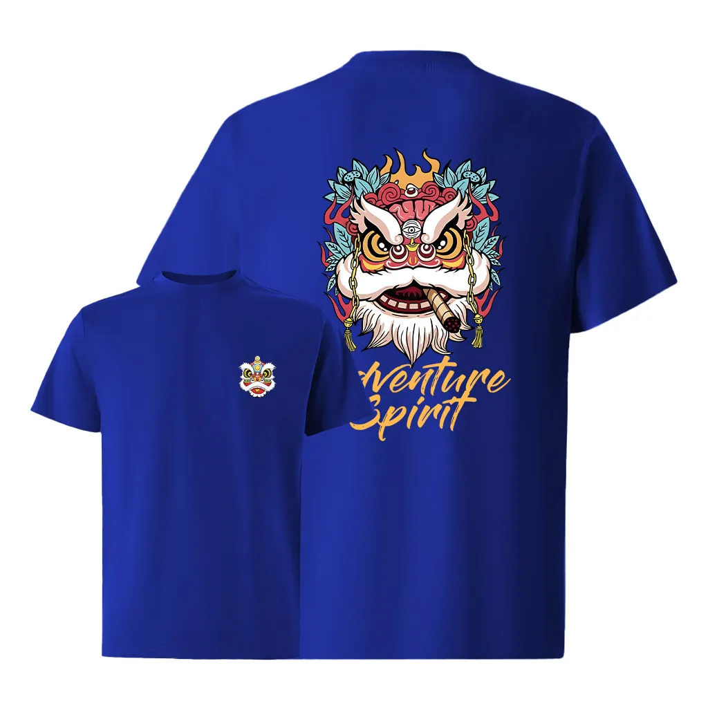 Áo thun nam form rộng Miucho Iconic thoáng mát trẻ trung Kỳ Lân in mix 2962_thumbnail_16