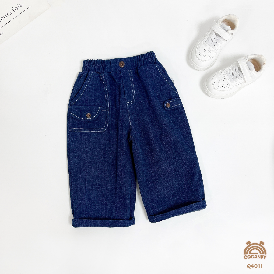 Quần dài jeans XANH suông nắp túi_thumbnail_4