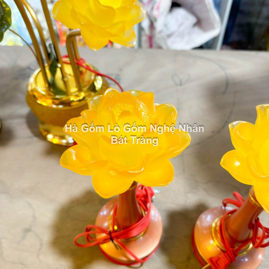 Đèn Thờ Lưu Ly, Đèn Thờ Ban Thần Tài cắm điện lung linh_thumbnail_1