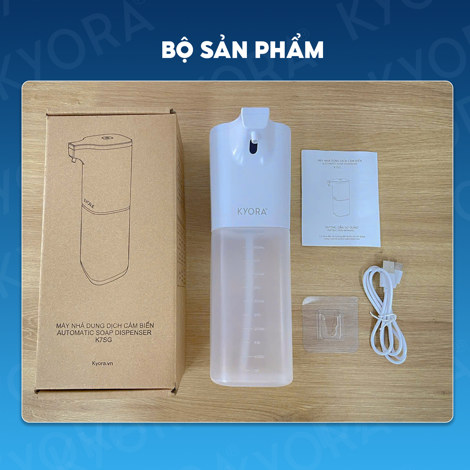 Máy nhả dung dịch Kyora - cảm biến không chạm, 4 mức phun tiết kiệm và tiện lợi._thumbnail_9