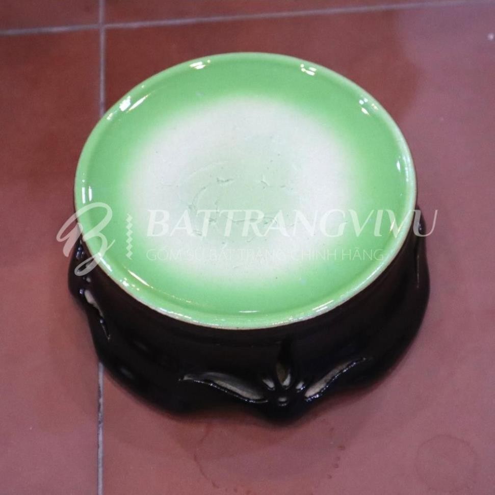 Bát Thả Hoa Ban Thờ Thần Tài Men Kết Tinh Bát Tràng - Lò Gốm Nghệ Nhân Chế Tác_thumbnail_3