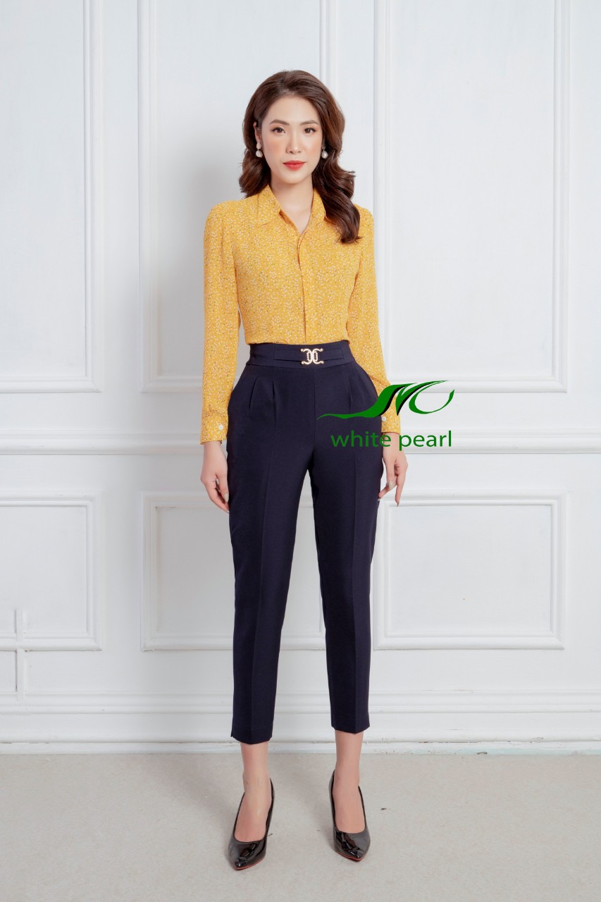 Quần baggy nữ thời trang công sở cao cấp White Pearl_thumbnail_1