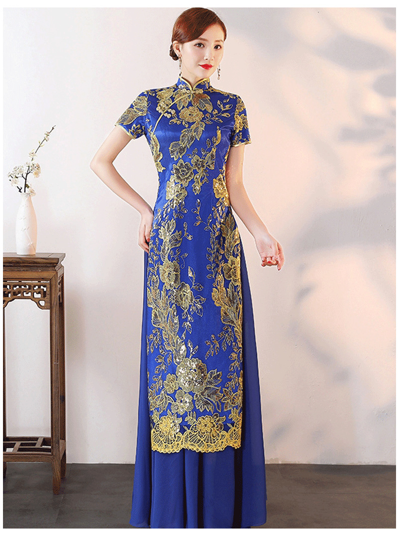 [MS000033] 🔥 Tỏa Sáng Với Áo Dài Cách Tân Đính Ren Lấp Lánh_thumbnail_7