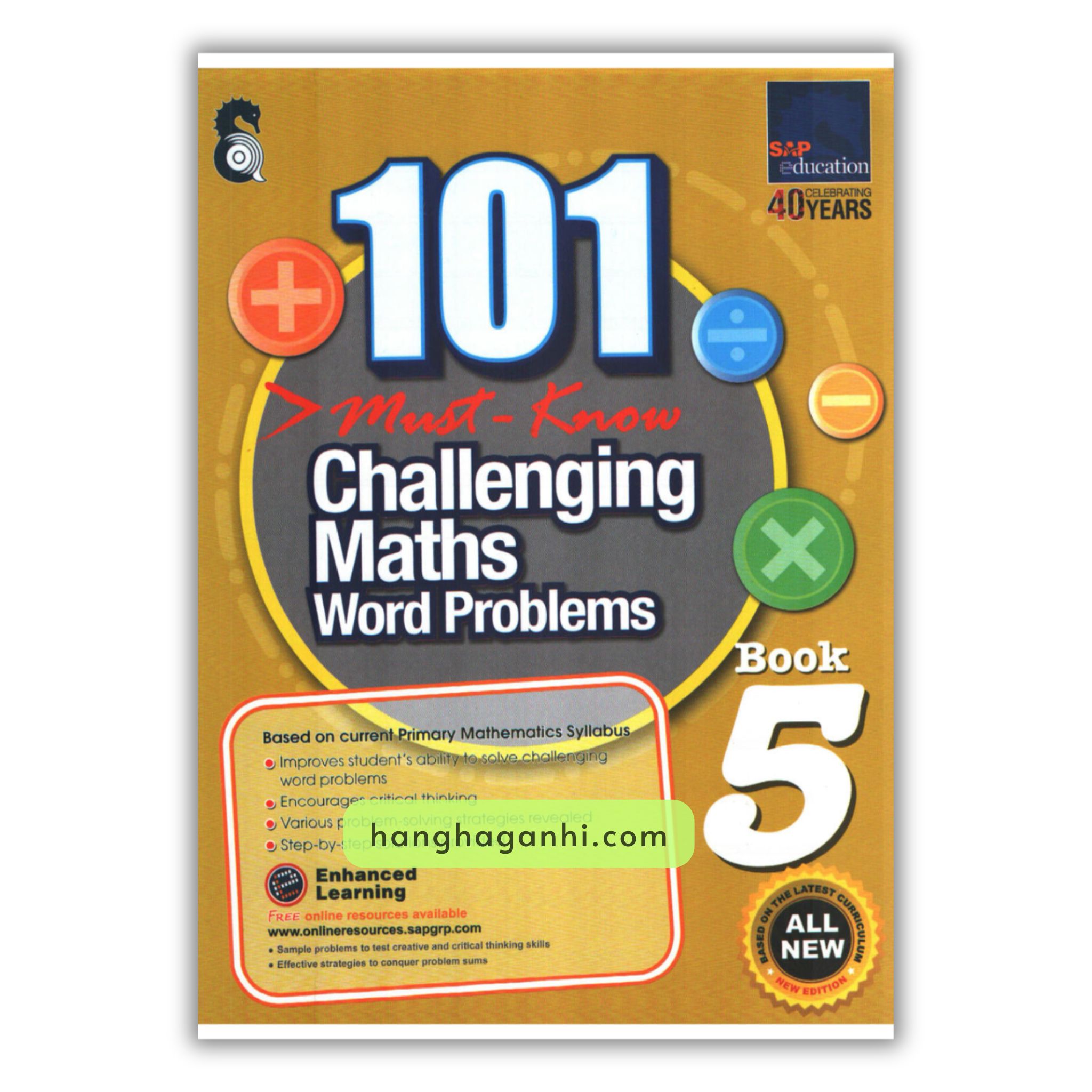 [Sách] 101 Must- Know Challenging Maths Word Problems Book 5_thumbnail_0