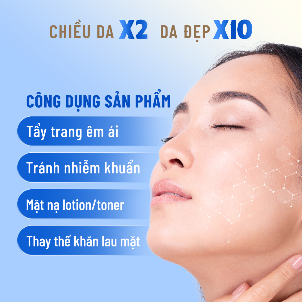 [CALLA] Bông tẩy trang Calla dạng túi hộp 80 miếng (xanh dương)_thumbnail_3