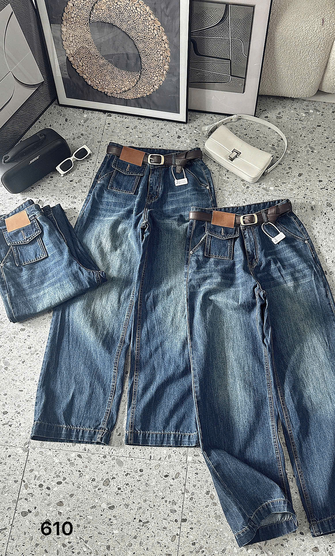 BIGSIZE NỮ - Quần jean suông phối túi T-QJ610_thumbnail_4