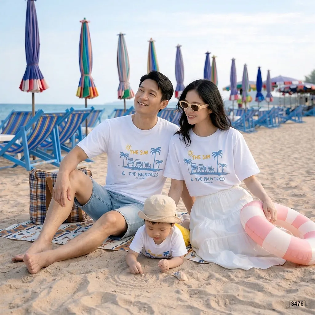 Áo thun form rộng gia đình The Sun Kado 3475_thumbnail_3
