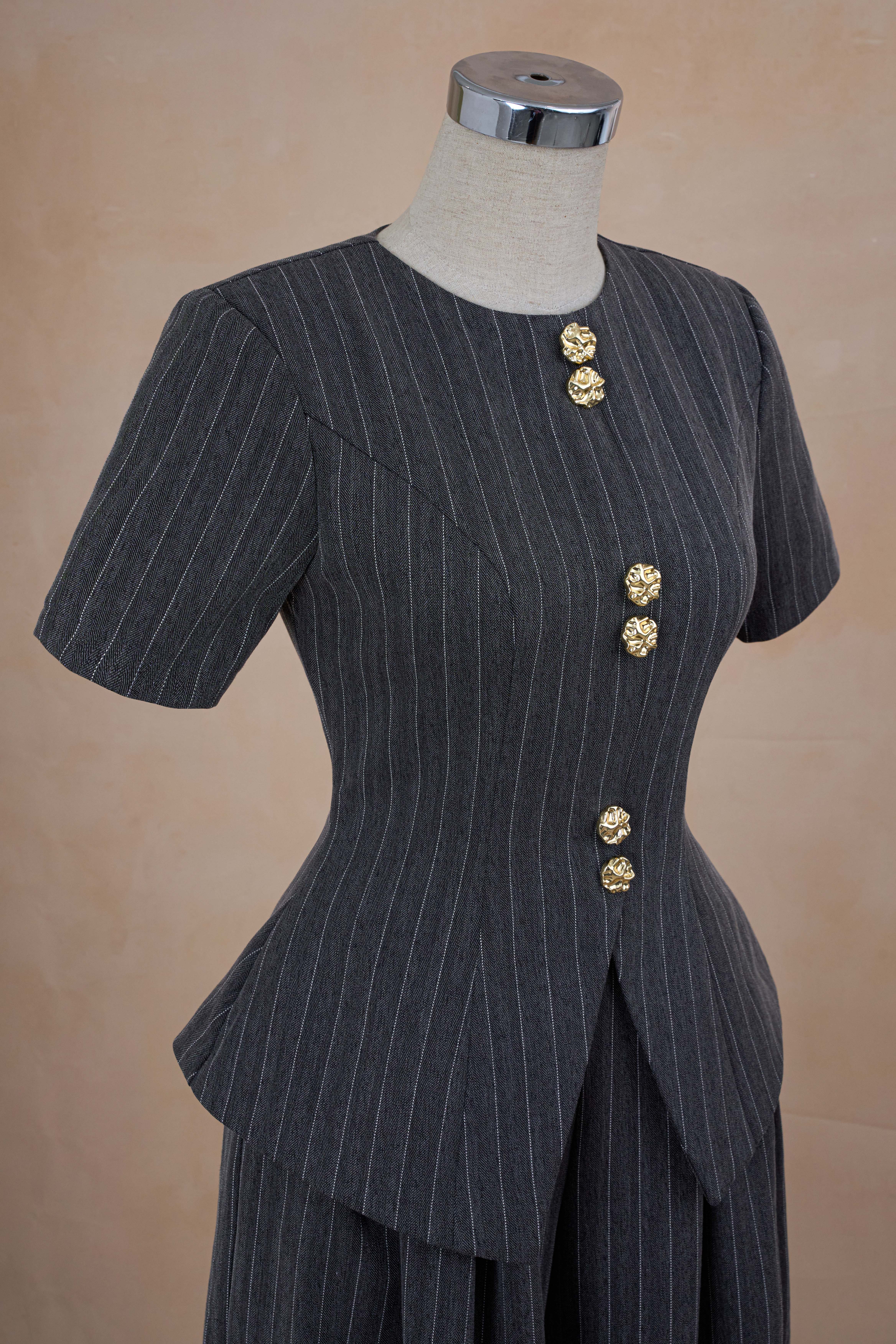 Áo PL Kẻ Sọc Cúc Đồng_thumbnail_3