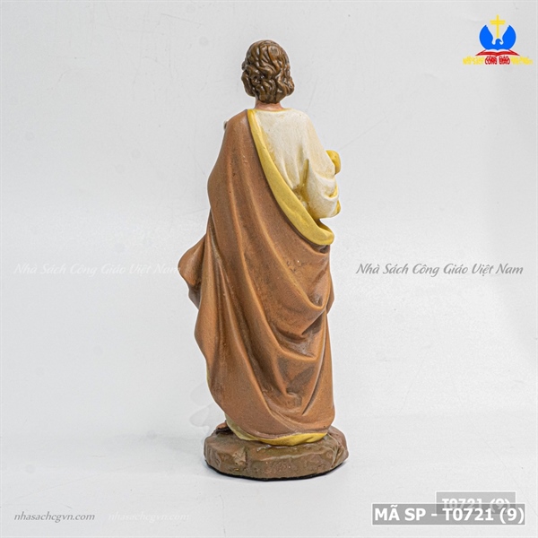 Tượng Thánh Giuse vẽ tay 15cm Beconi_thumbnail_1