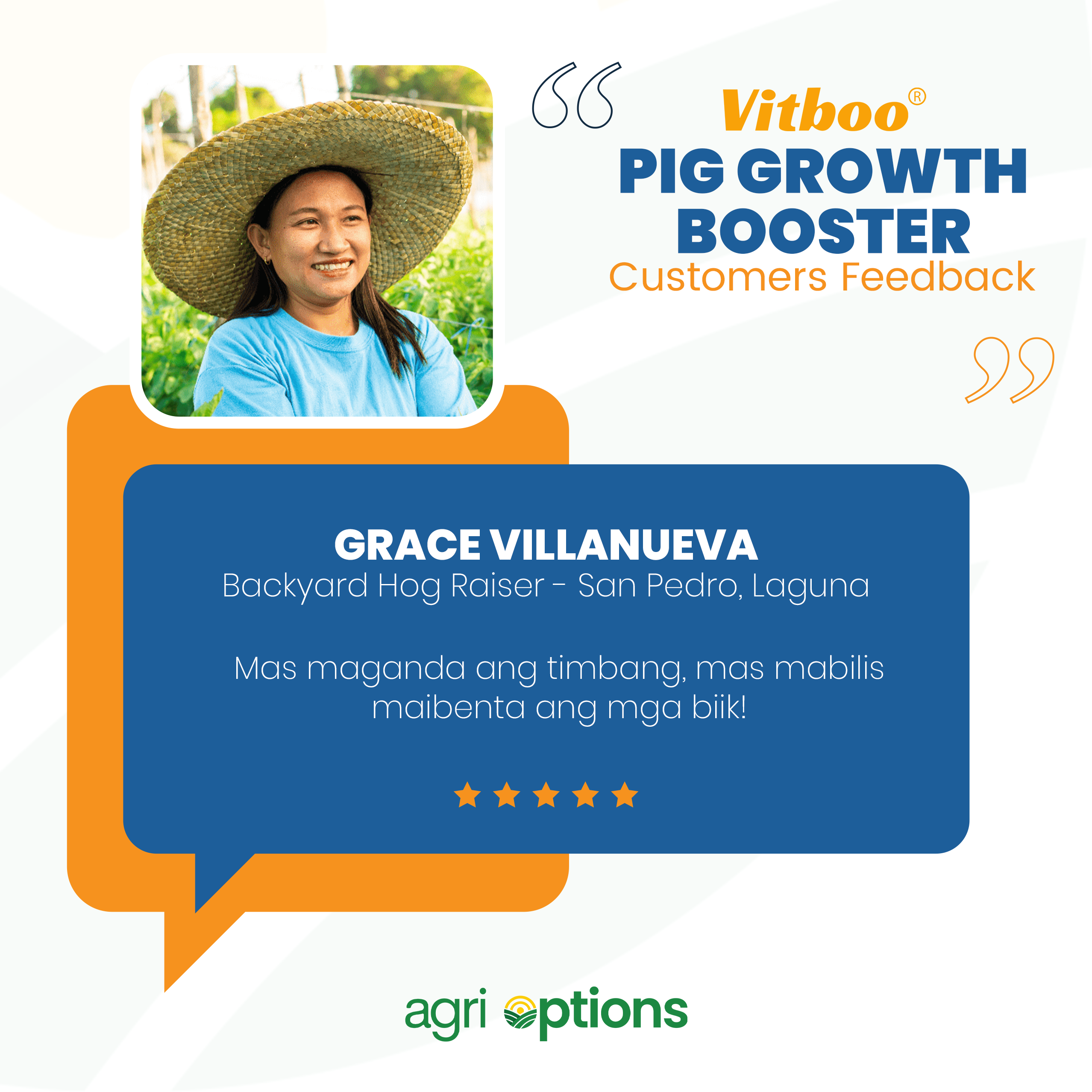 Grace Villanueva  TESTIMONIAL