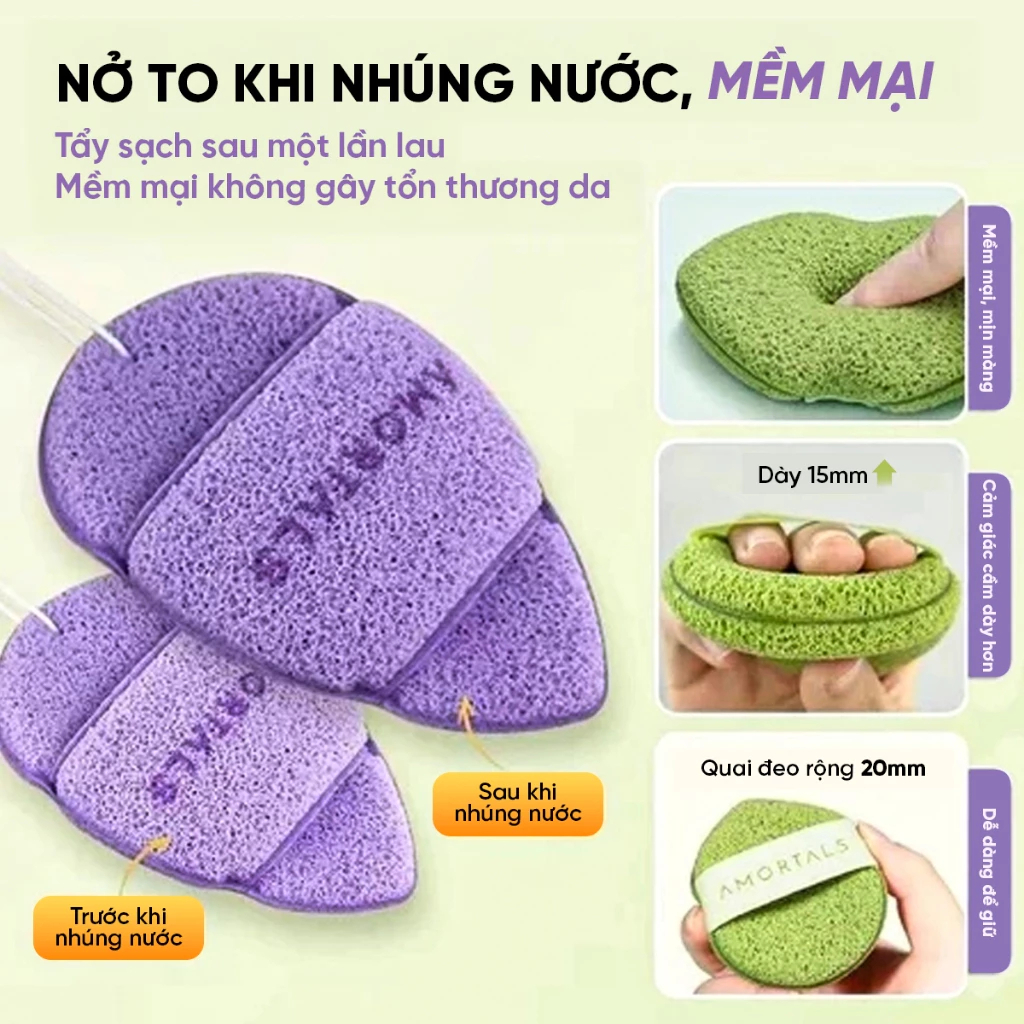 [AMORTALS] Mút rửa mặt tẩy da chết mặt Amortals_thumbnail_3