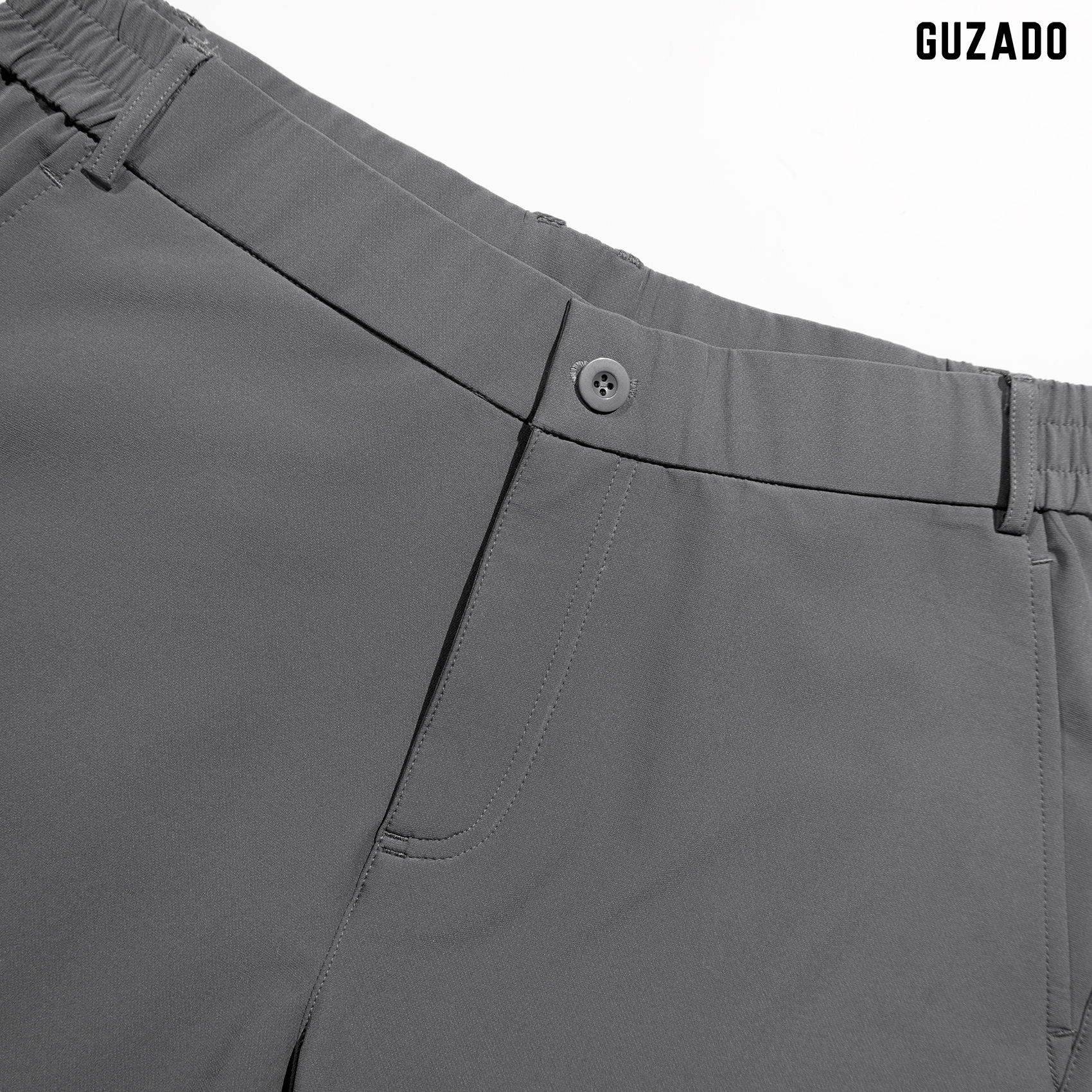 Quần Âu Nam GUZADO Cao Cấp , Cạp Cúc GDC03_thumbnail_11