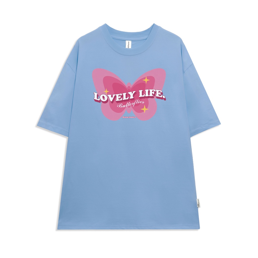 Áo thun form rộng nữ tay lỡ Miucho oversize chất vải cotton AT226 Miucho in hình hoạ tiết_thumbnail_8