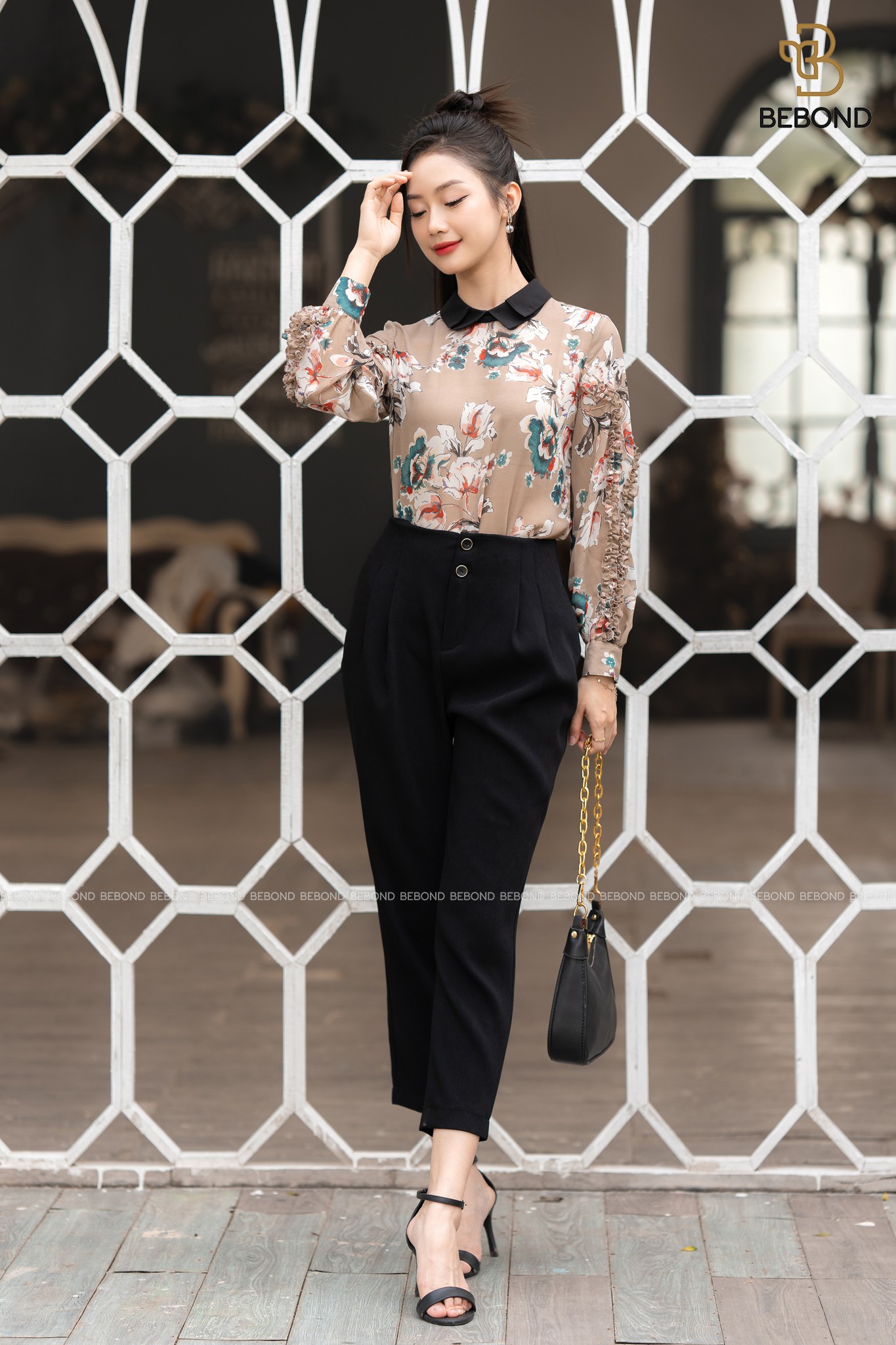 Set áo sơ mi Mavi -Quần baggy Cadie