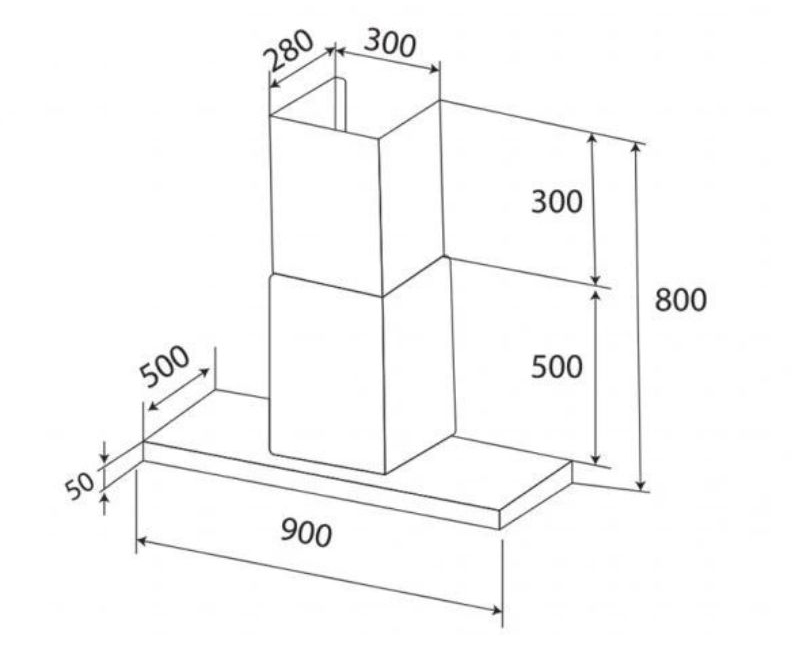 Vận hành êm ái của máy hút mùi Kaff KF-991