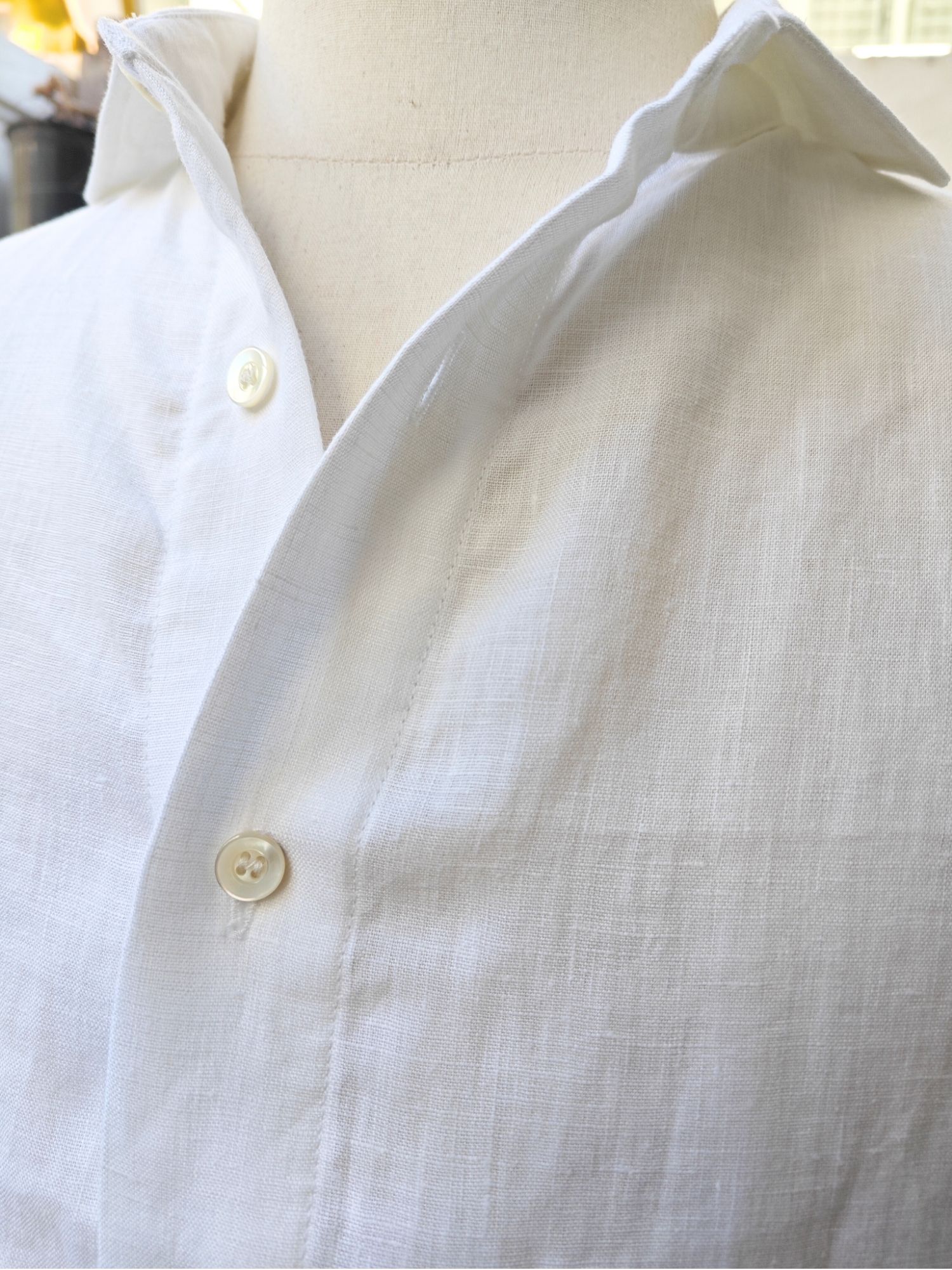 Sơ mi 100% linen tay dài cổ kiểu Ý_thumbnail_3