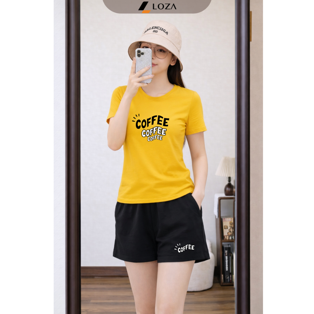 [Form vừa] Set đồ nữ form vừa hình chữ Coffee - Loza VP616_thumbnail_5