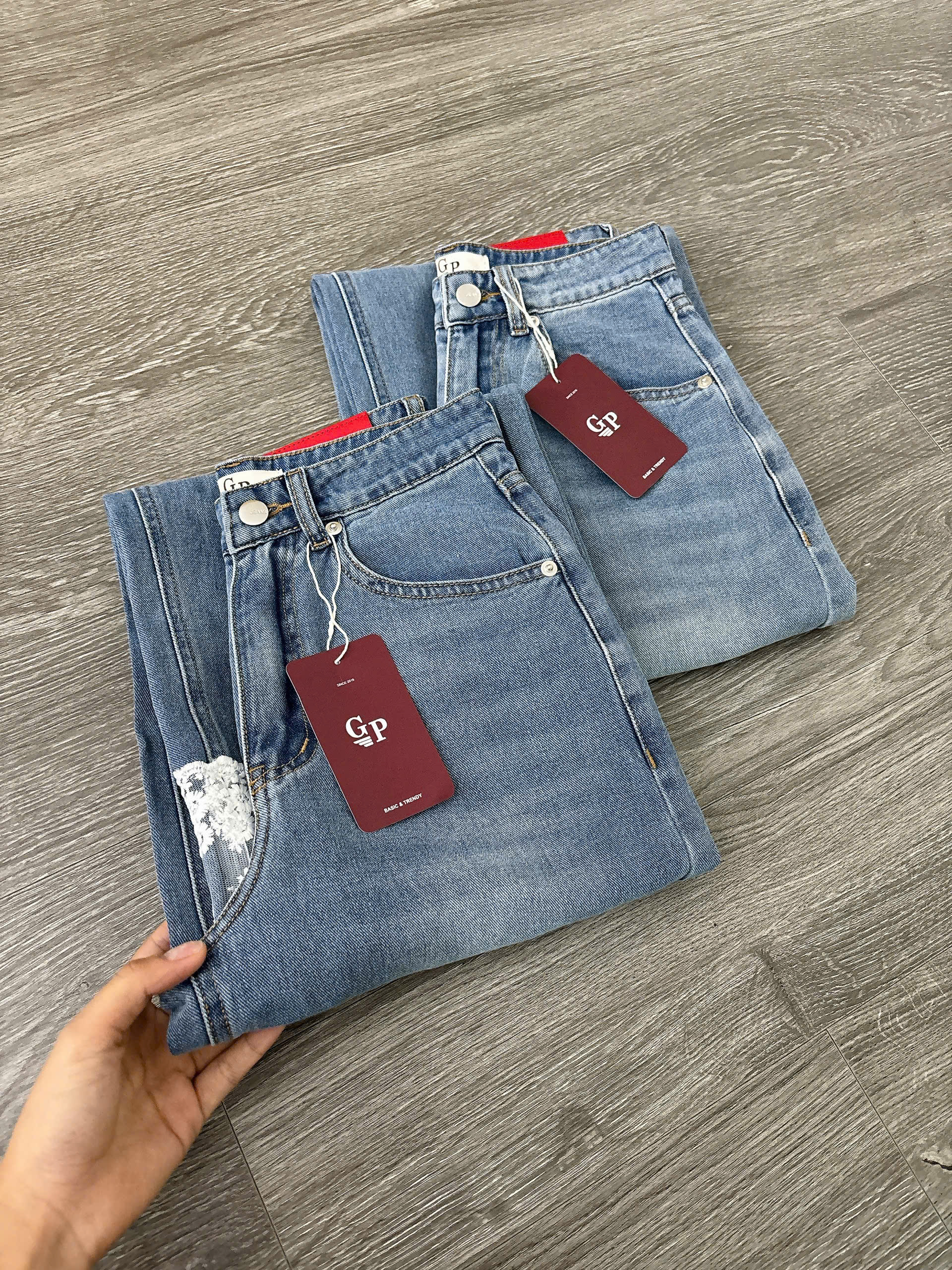 SALE Q222 QUẦN JEAN SUÔNG PHỐI REN_thumbnail_6