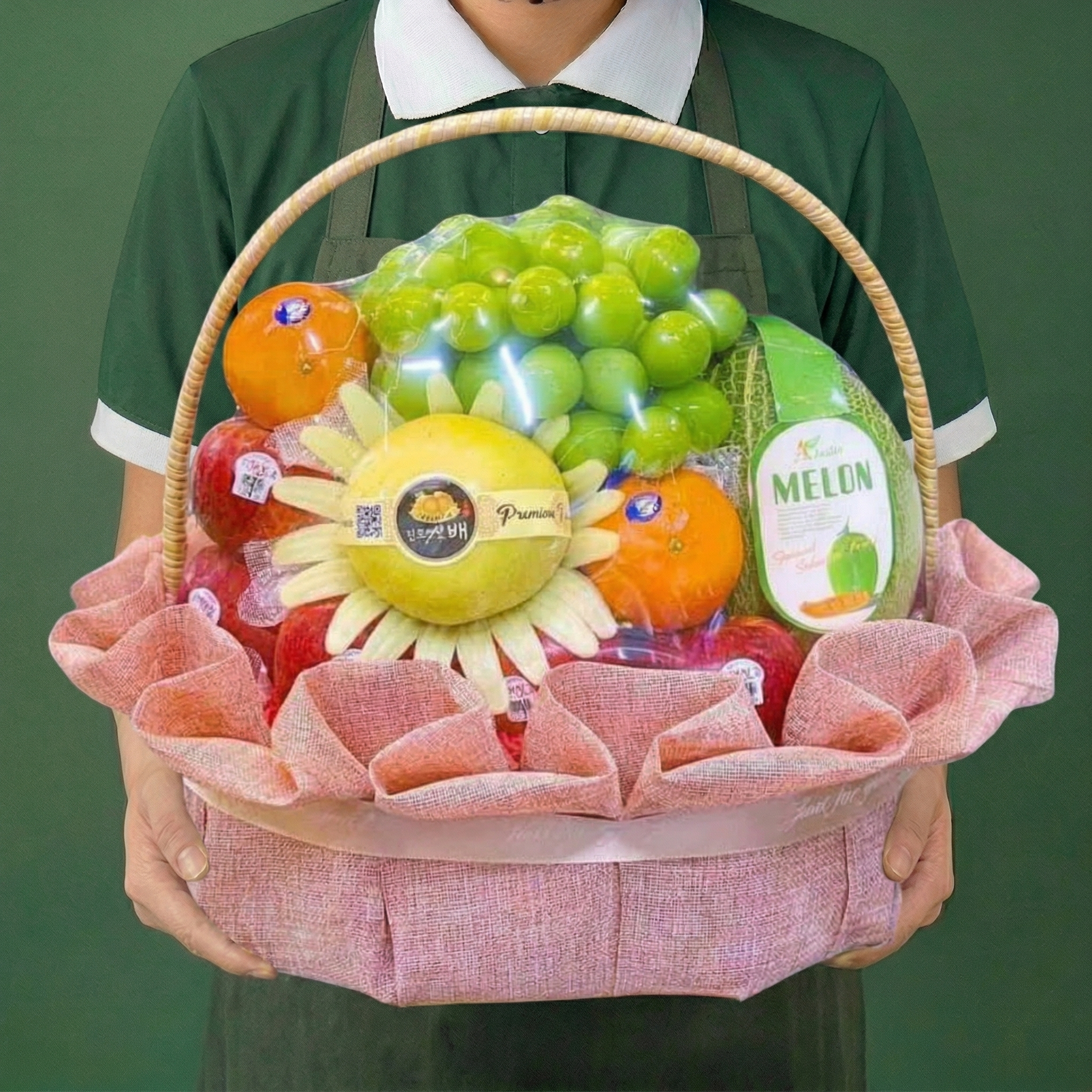 Giỏ trái cây tân gia cao cấp - G1301