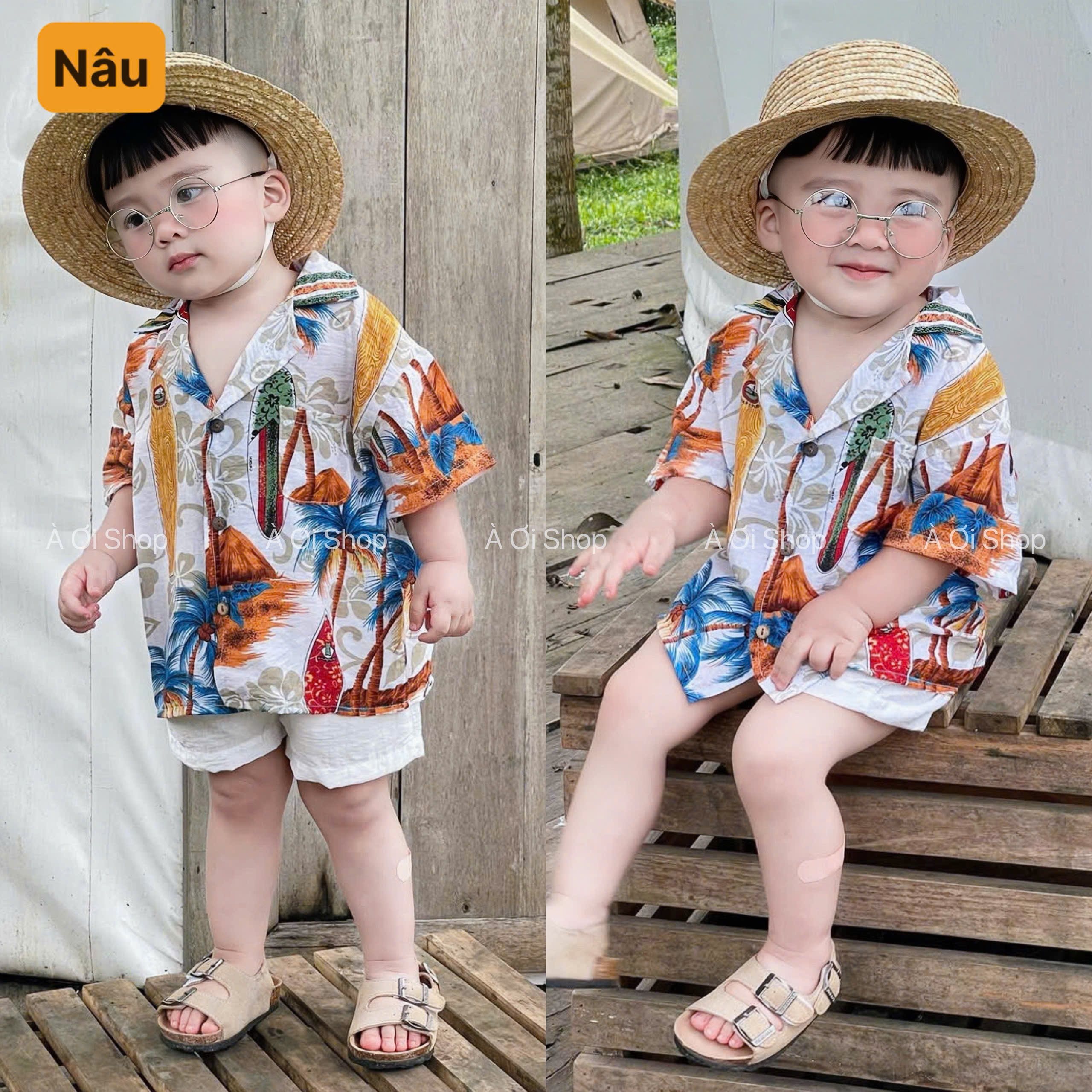 K25 BỘ SƠ MI HOA LÁ CÀNH- A108.329