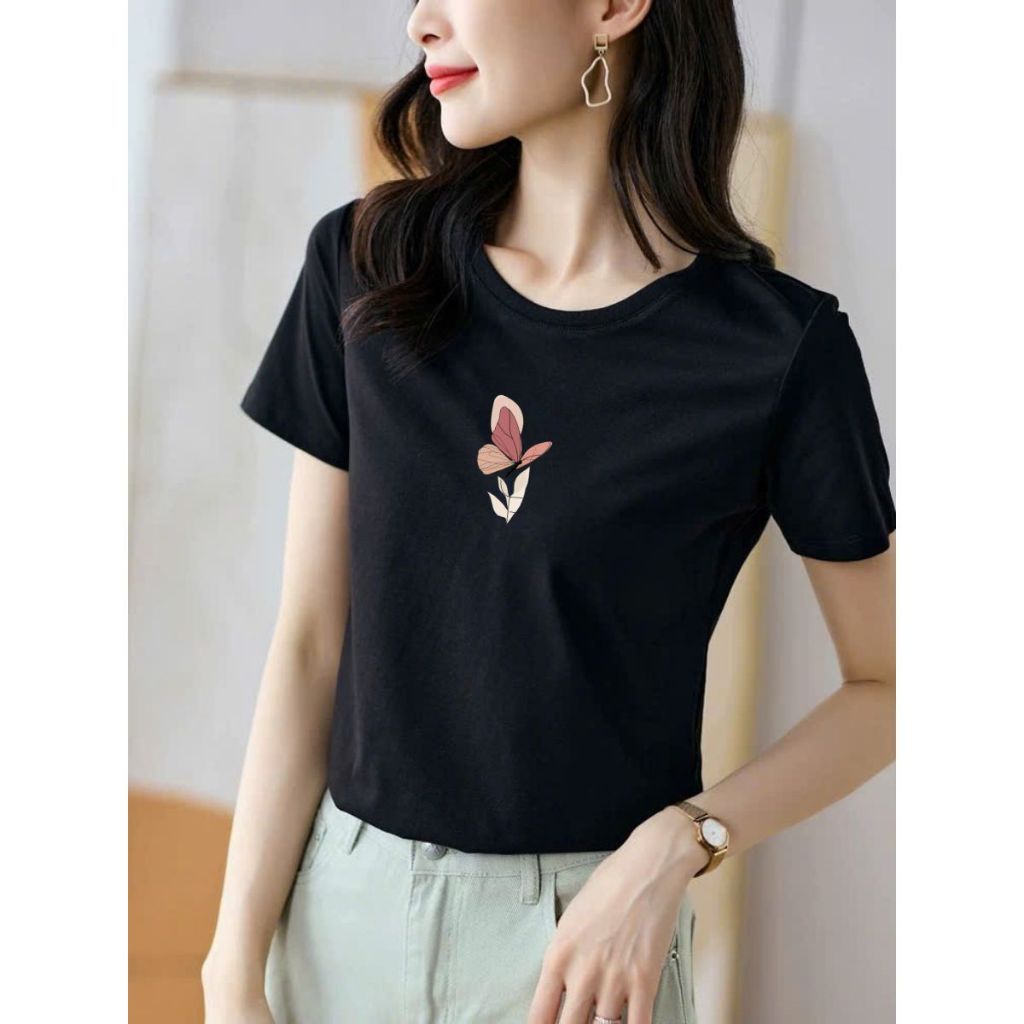 [Form Vừa] Áo phông nữ Loza nhiều màu chất liệu thun cotton mềm mịn - Mã VT8133_thumbnail_6