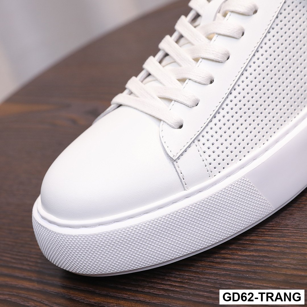 GD62 - Giày trắng đục lỗ thoáng khí mùa hè mới dành cho nam giày thể thao phiên bản Hàn Quốc thời trang hợp thời trang da thật giày nam siêu nhẹ_thumbnail_6