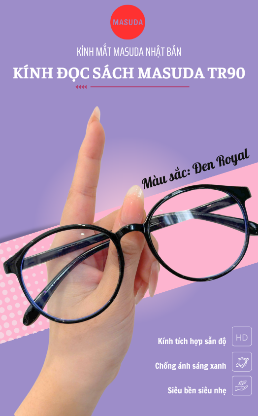 Kính Thời Trang Masuda TR90