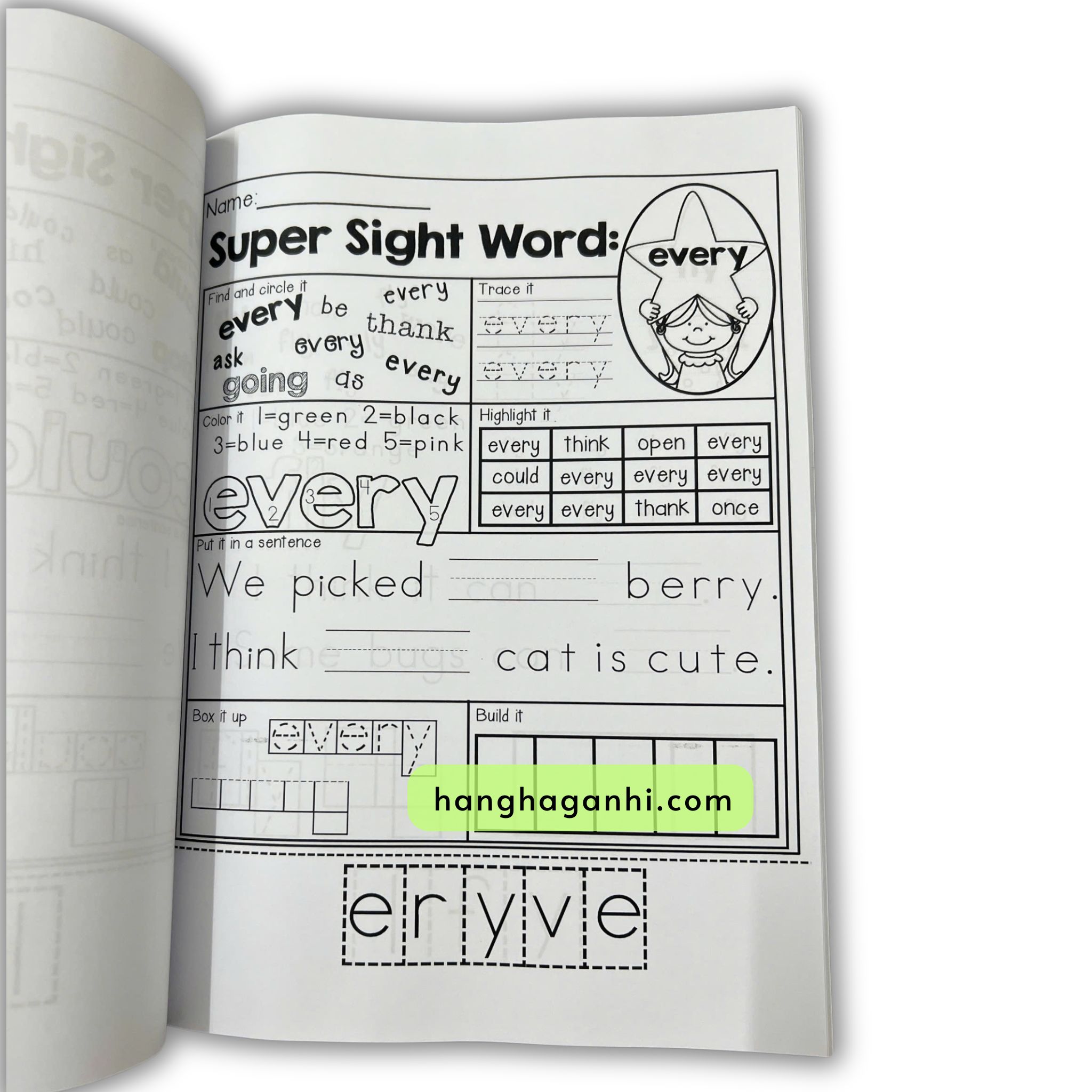 Sight Word Super Stars bộ 5 quyển 5 cấp độ_thumbnail_14