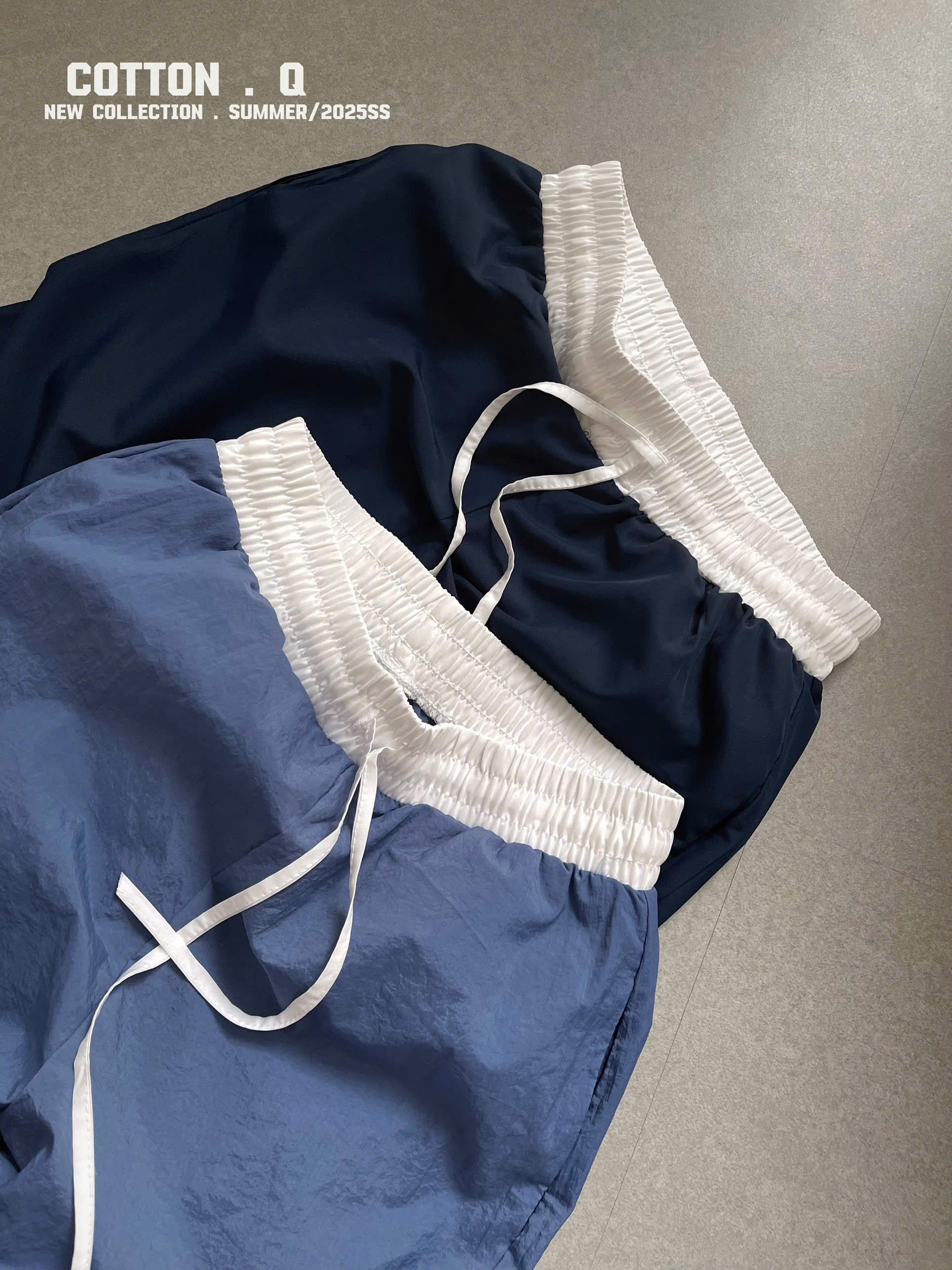 Quần suông phối cạp thun 2M ( XANH NHẠT )_thumbnail_11