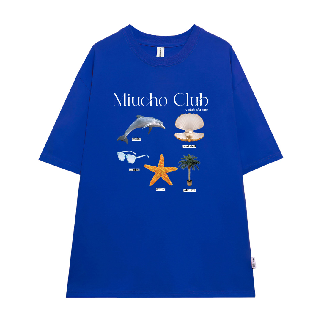 Áo thun đi biển form rộng mùa hè unisex ATD1053 Miucho tay lỡ cổ tròn in mix_thumbnail_11