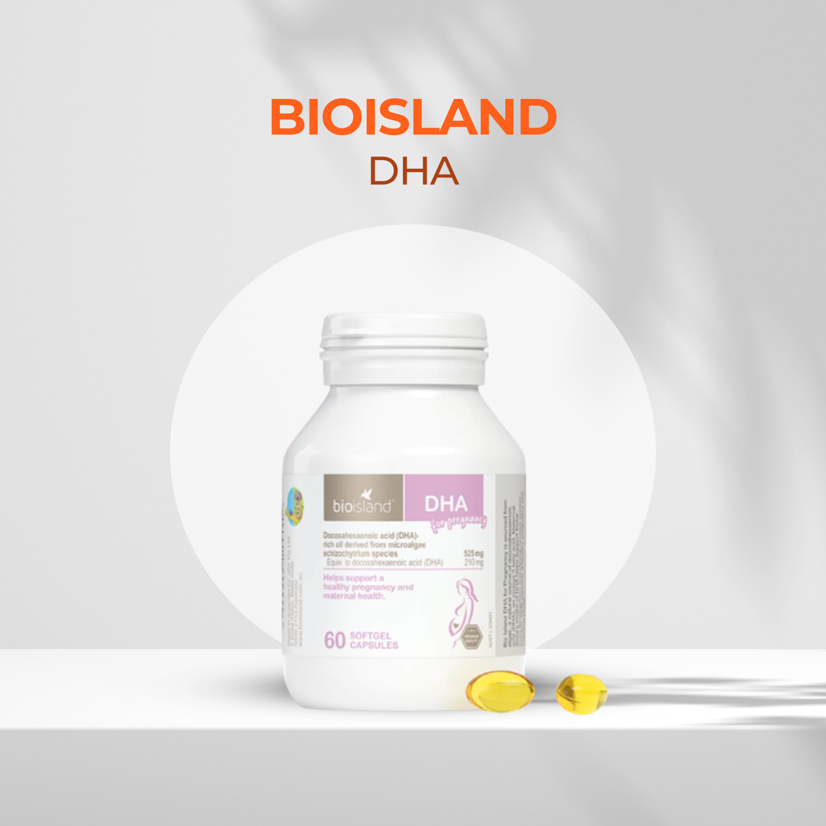 Thực phẩm bảo vệ sức khỏe BIO ISLAND DHA FOR PREGNANCY_thumbnail_1