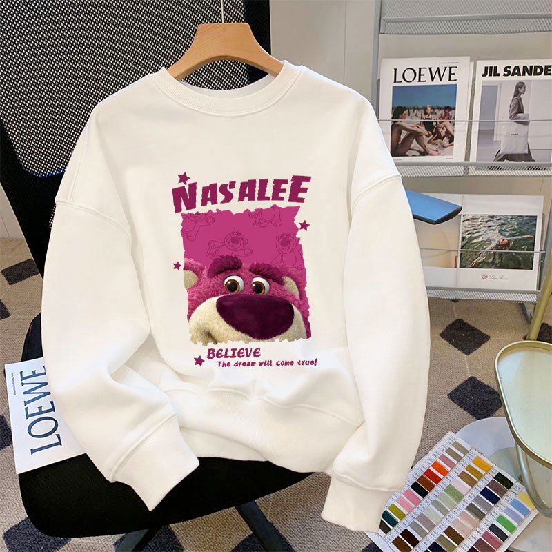 Áo sweater nữ dáng rộng dày - Áo nỉ thu đông unisex local brand -  Loza G0089_thumbnail_19