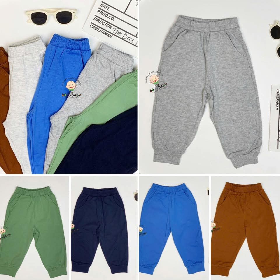 Set quần cotton mix màu BT