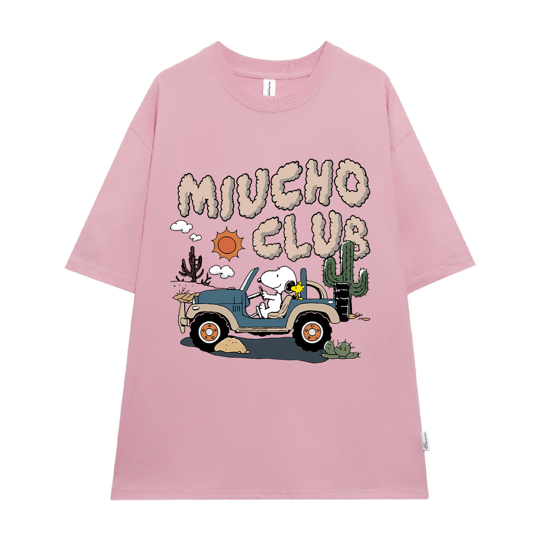 Áo thun nữ form rộng nhiều màu sắc ATD1491 Miucho vải cotton thoáng mát cổ tròn in mix_thumbnail_10