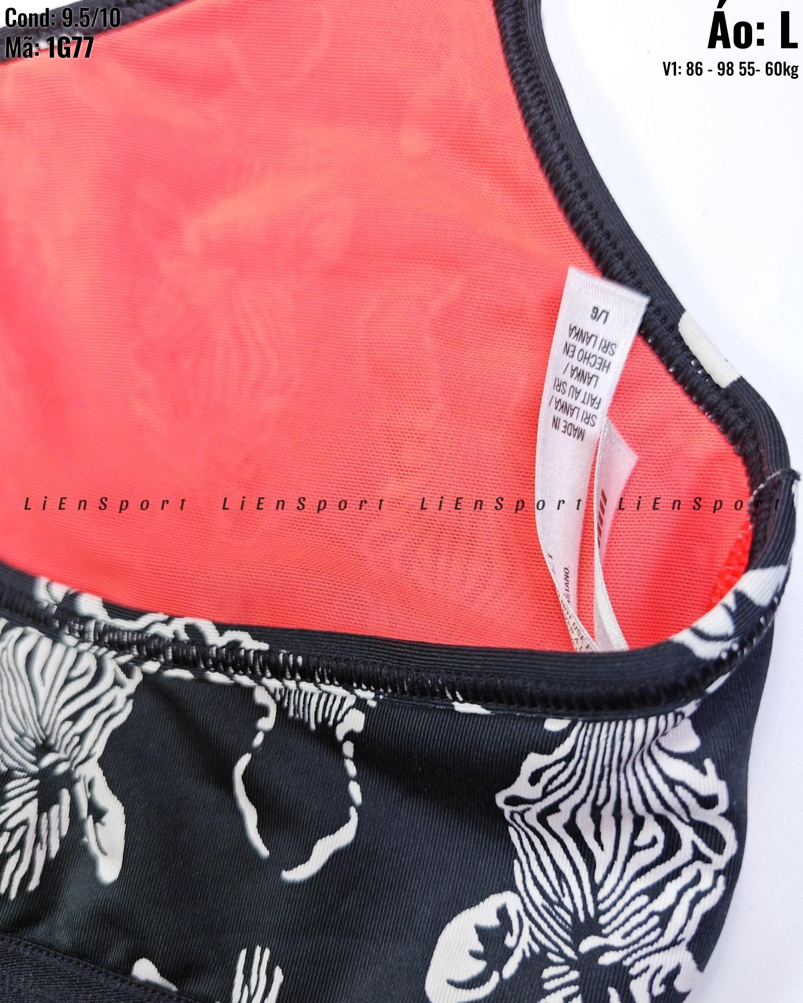 Victoria's Secret VSX Áo bra thể thao Nữ Size L Đen hồng zebra print Auth 2nd Lưng chữ X năng động Chân ngực bản to nâng đỡ Vải co giãn thoáng khí Phù hợp gym yoga chạy bộ (L ) - Mã:1G77_thumbnail_5