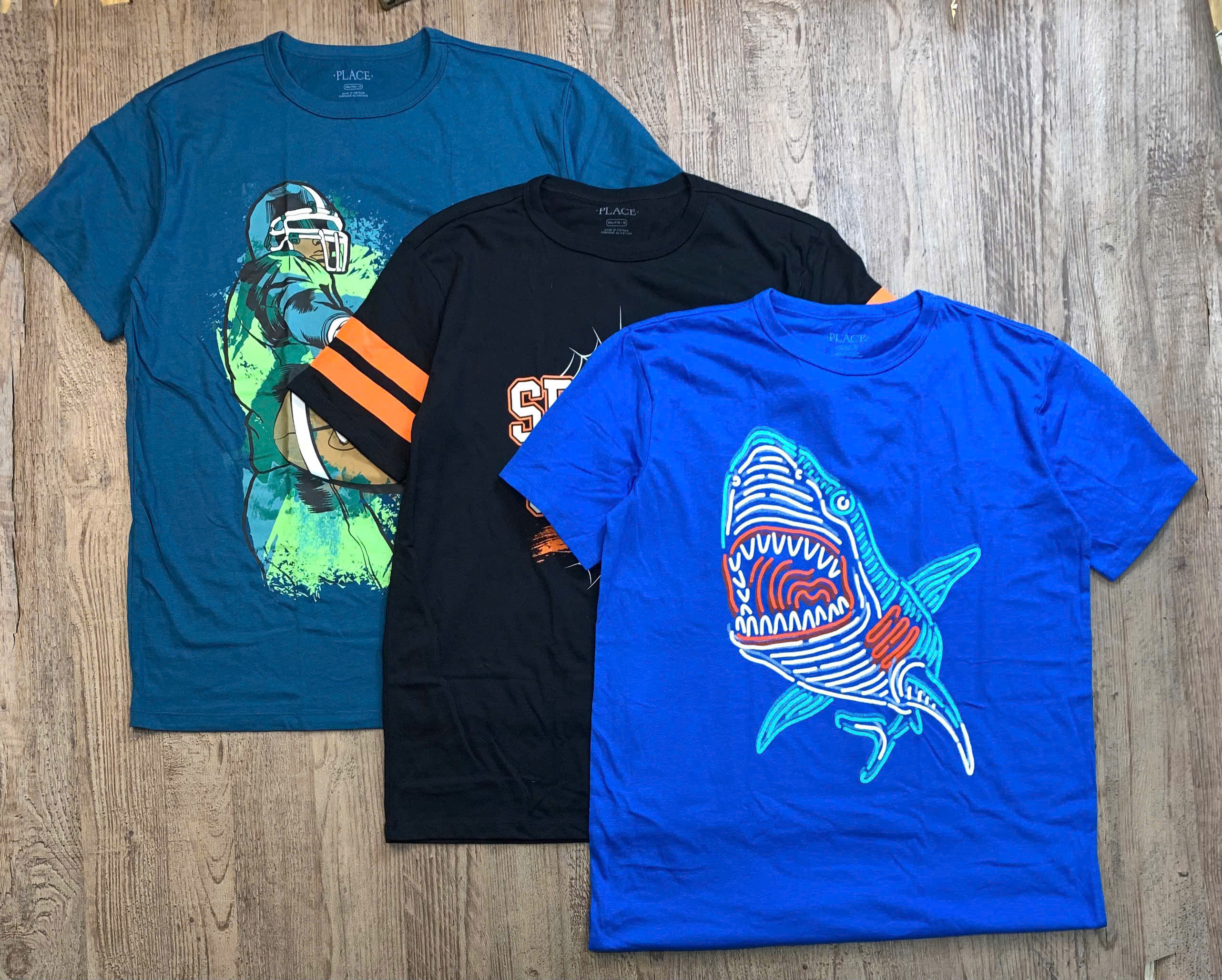 A47 ÁO THUN PLACE BÉ TRAI LỚN