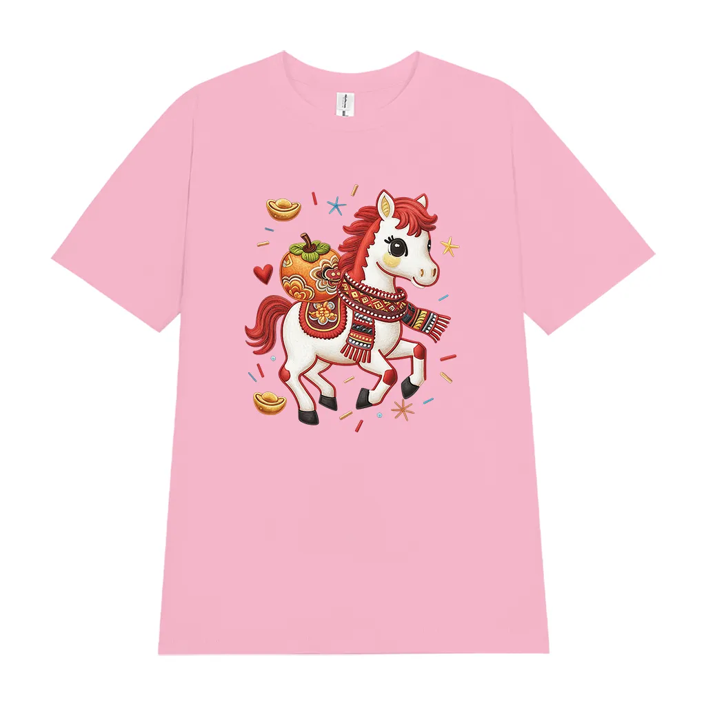 Áo thun Tết Bính Ngọ form vừa nữ Miucho Chic vải cotton co giãn 4 chiều thoáng mát 3014_thumbnail_11