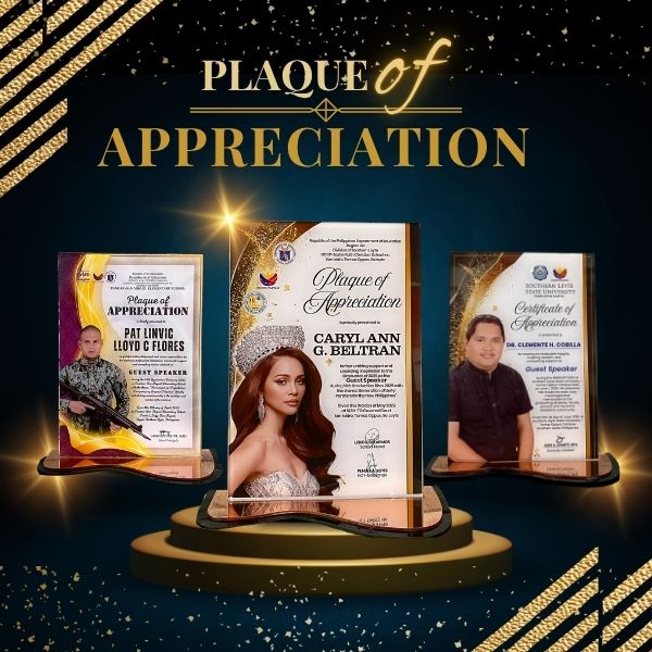 Appreciation Plaque
