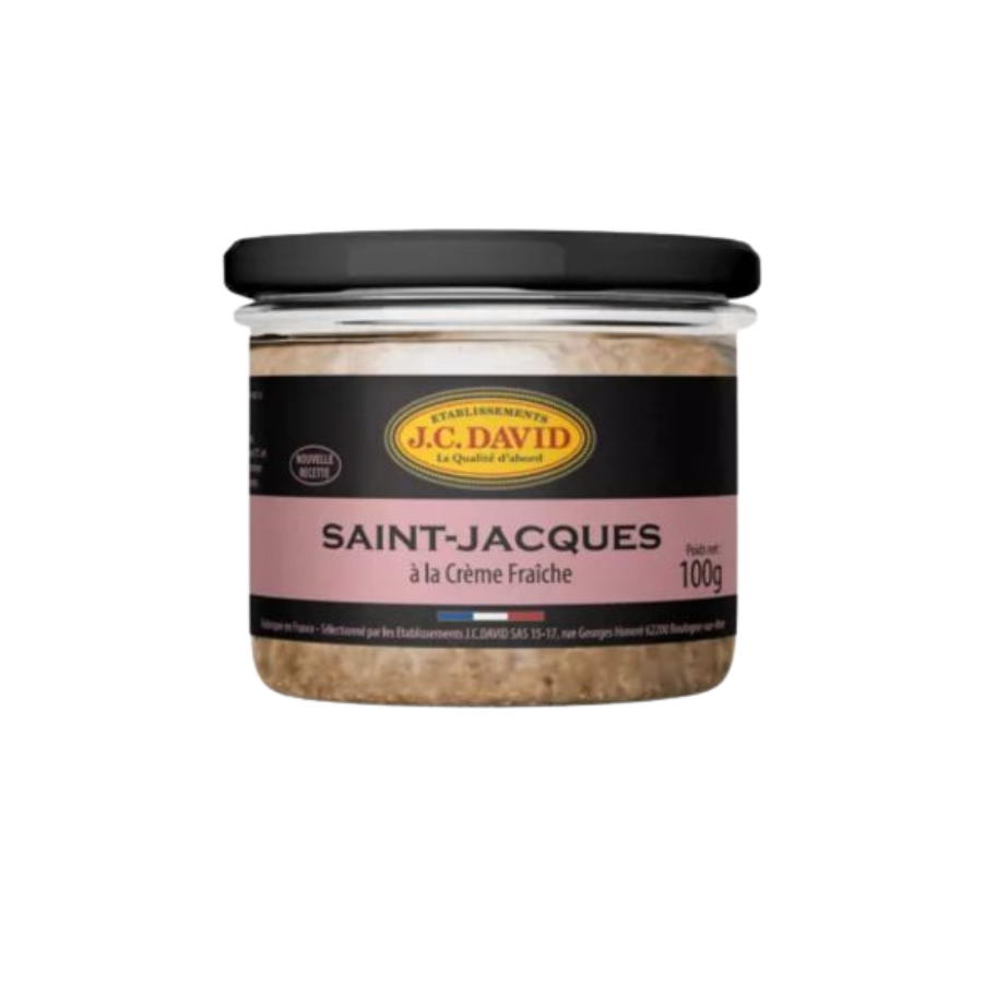 Terrine Of Scallops With Creme Fraiche (100g)