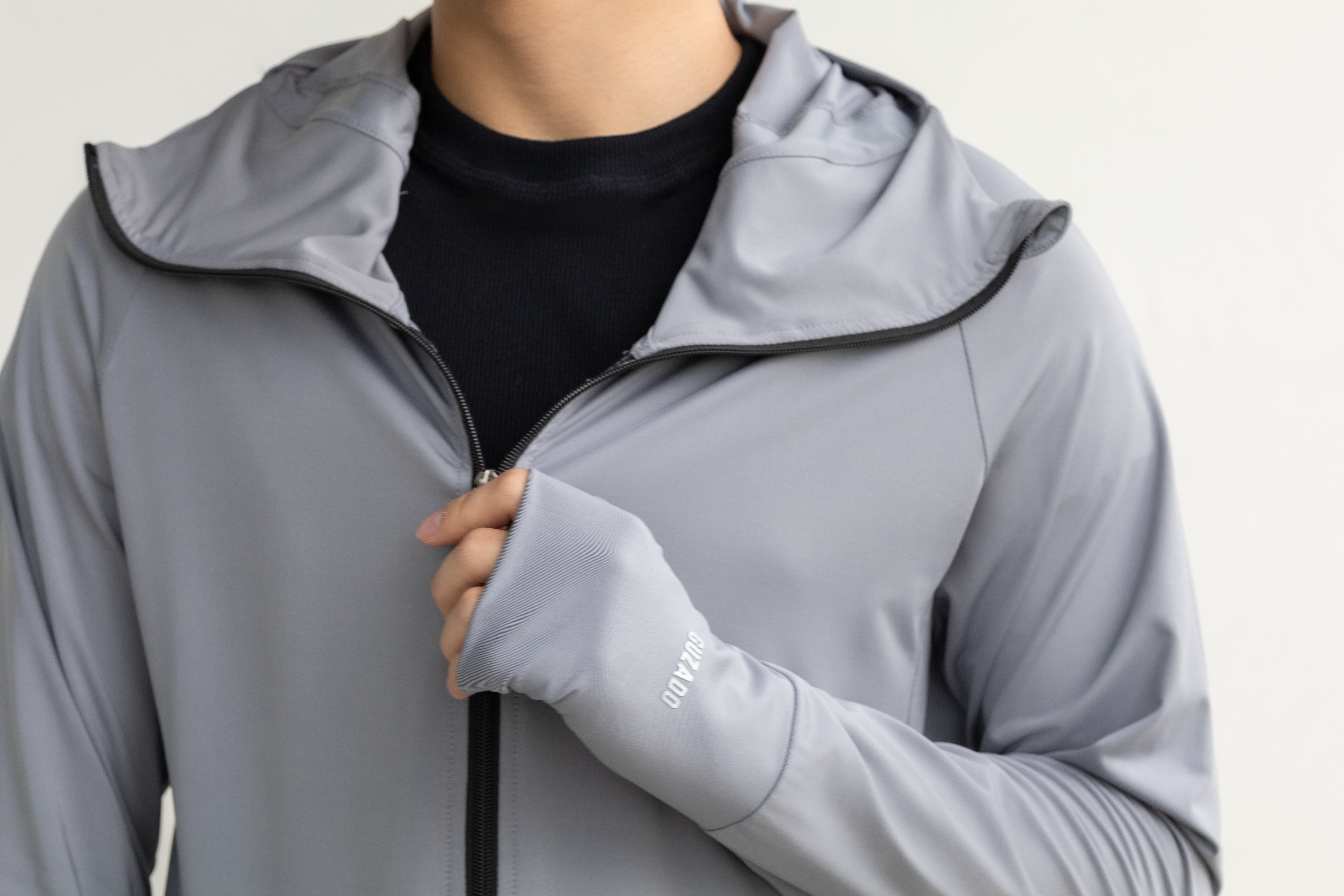 Áo Chống Nắng 2 Lớp Unisex Thông Hơi Khóa Kéo Mũ Trùm Kín Mặt Chống Tia UV GCN02_thumbnail_31