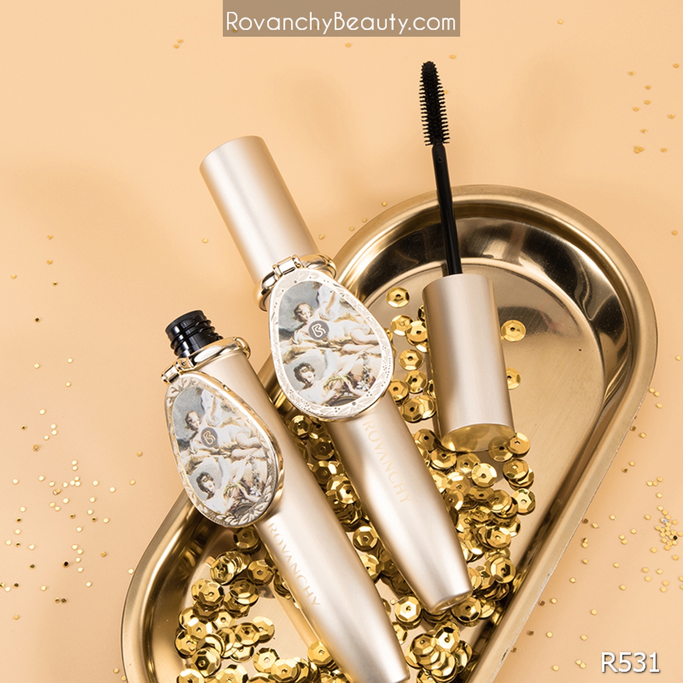 Mascara R531 ROVANCHY Angel - Kéo dài mi tự nhiên, không lem, chống nước hiệu quả_thumbnail_6